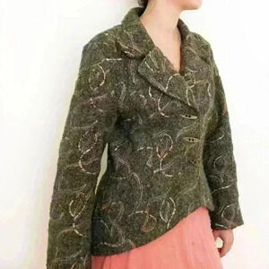 Embroidered  Blazer
